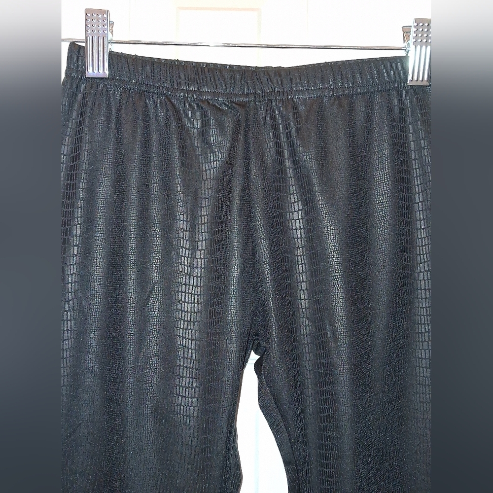 Aldo Black Women's Textured Leggings